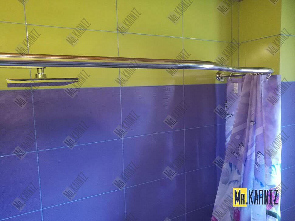 Карниз для ванны Excellent BE SPOT Угловой 160х80 Усиленный 25 мм MrKARNIZ фото 2