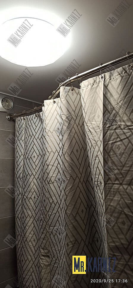 Карниз для ванны Excellent BE SPOT Угловой 160х80 Усиленный 25 мм MrKARNIZ фото 5