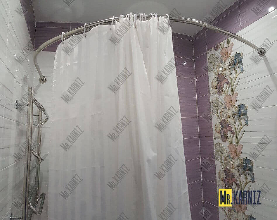 Карниз для ванны Akrilan Victoria 170х100 Усиленный 20 мм MrKARNIZ фото 16