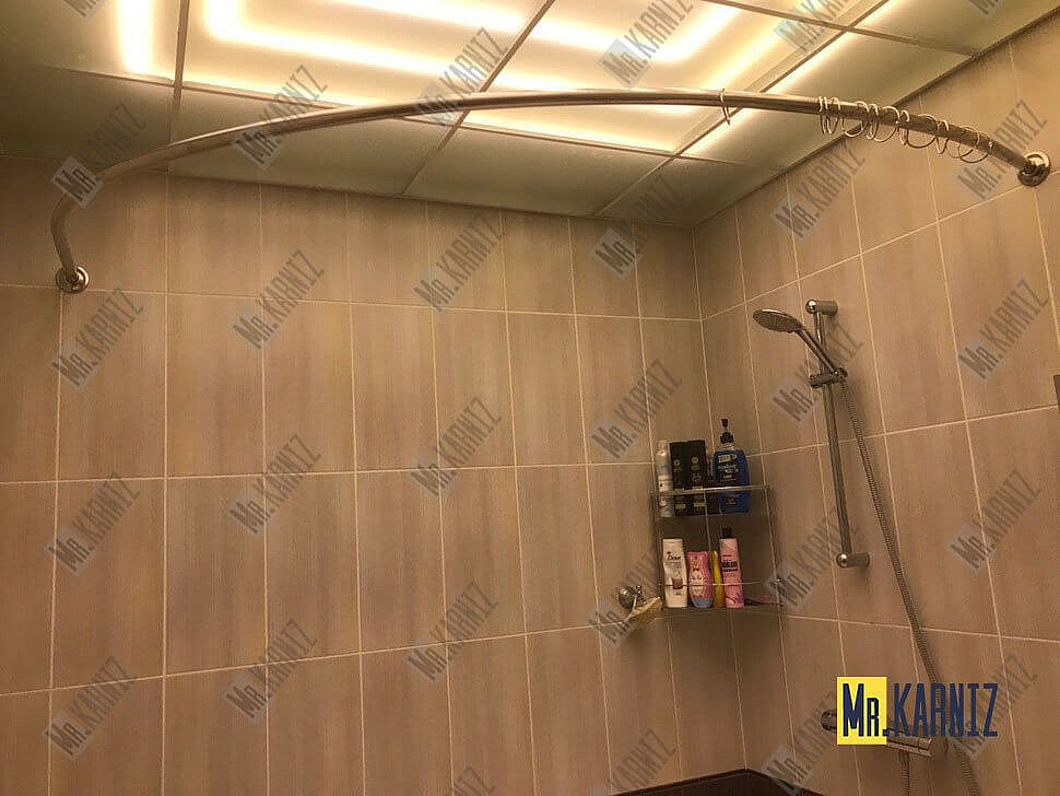 Карниз для ванны Alex Baitler Orta Угловой 150х90 Усиленный 25 мм MrKARNIZ фото 3