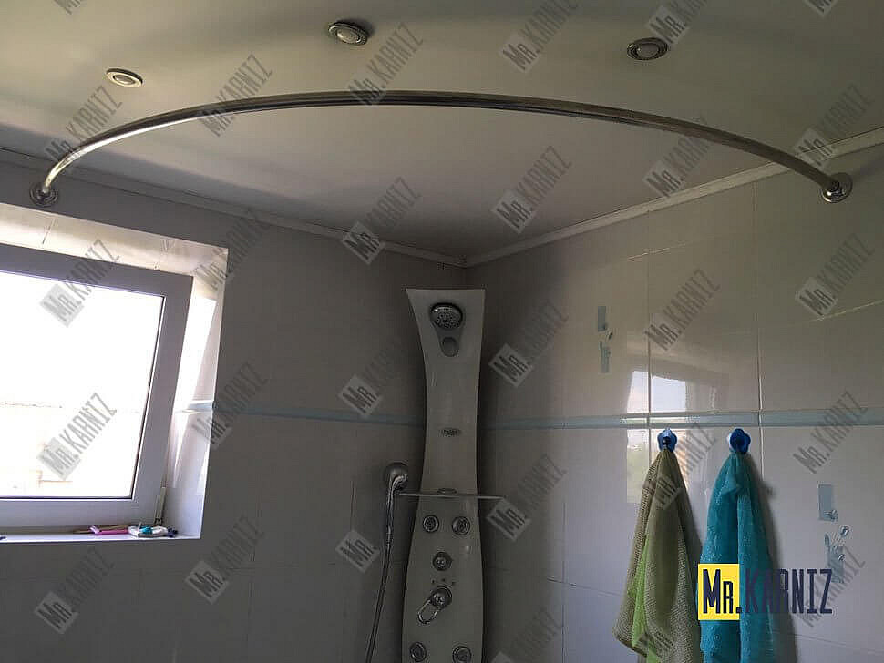Карниз для ванны Kolpa-San Loco 150х150 Усиленный 20 мм MrKARNIZ фото 2