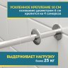 Карниз для ванны П-образный 150х70 Усиленный 20 мм MrKARNIZ фото 4