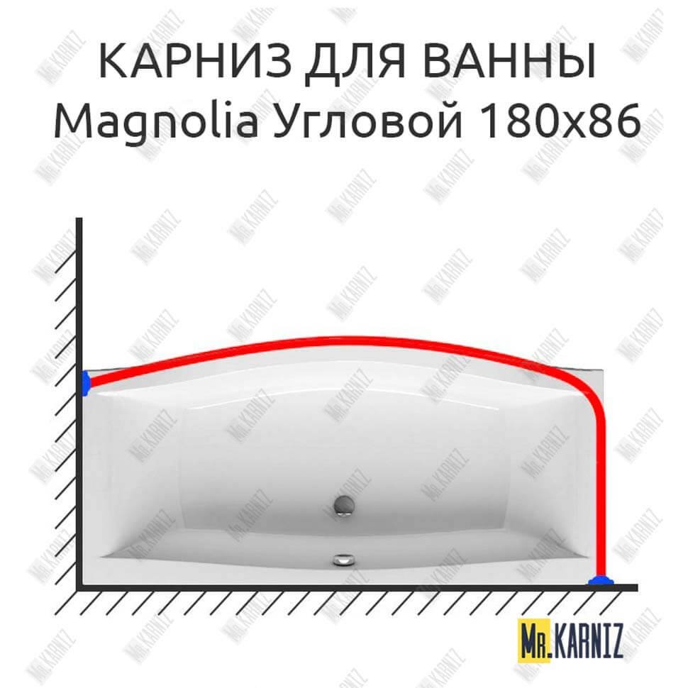 Карниз для ванны Ravak Magnolia Угловой 180х86 Усиленный 20 мм MrKARNIZ Карниз для ванны Ravak Magnolia Угловой 180х86 Усиленный 20 мм MrKARNIZ